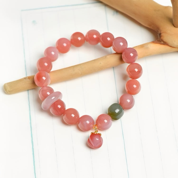 [Designer Edition] Serenity Yanyuan Achat Armband Stabilität &amp; Harmonie (10mm)