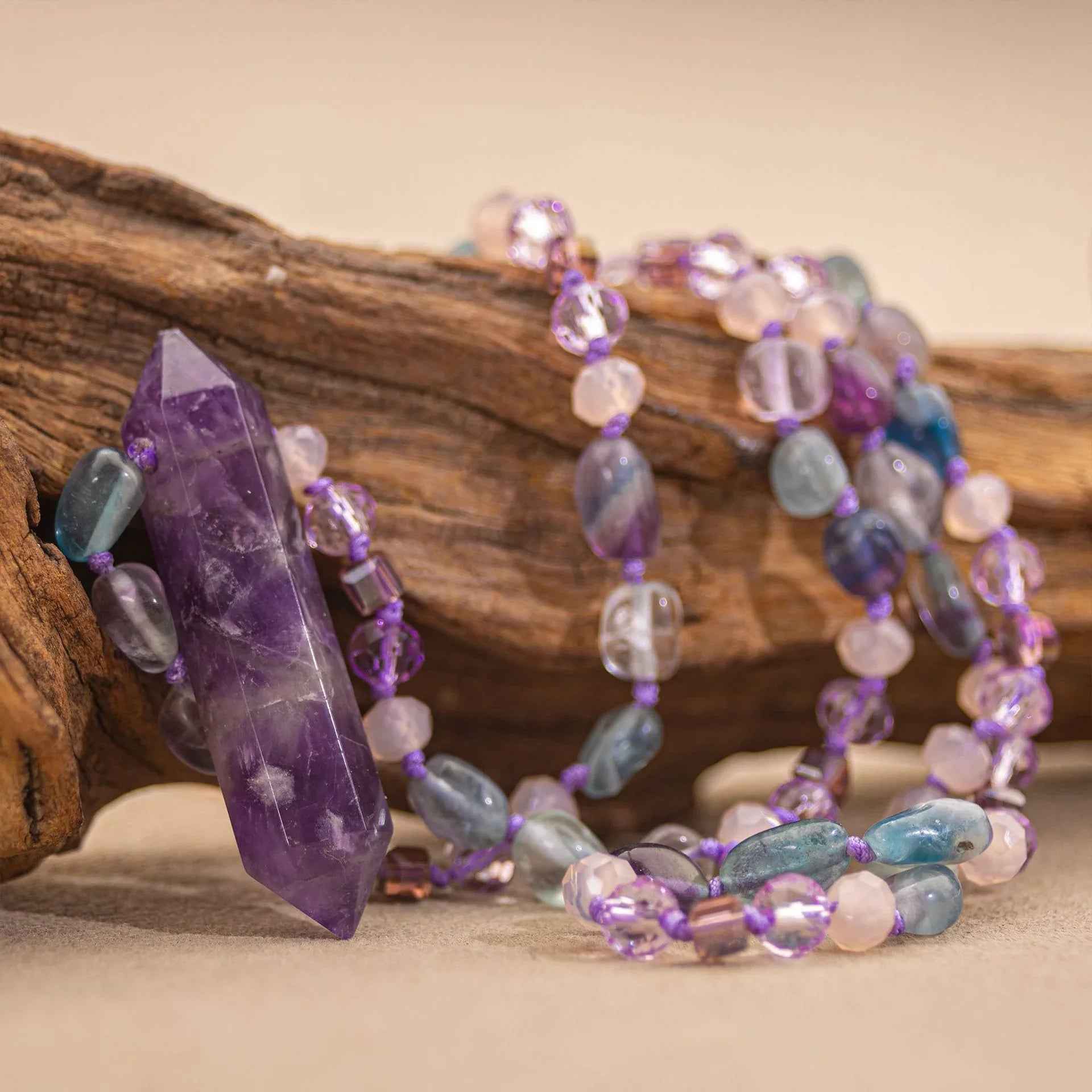Amethyst Point Necklace | Intuition Awakening, Healing & Higher Connection