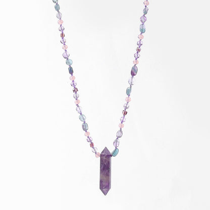Amethyst Point Necklace | Intuition Awakening, Healing & Higher Connection
