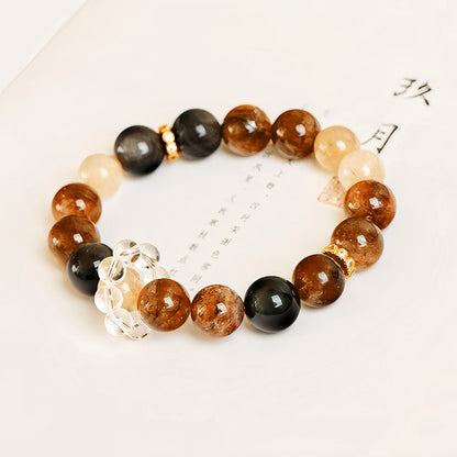 Golden Guardian Bracelet｜Abundance & Protection(10mm-11.5mm)
