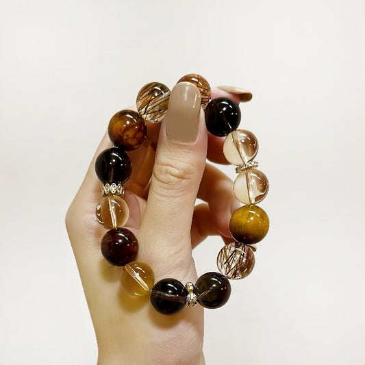 Golden Abundance Bracelet｜Confidence & Prosperity（12mm）