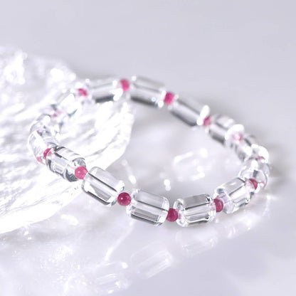 Clear Quartz Bracelet｜Whispers of Light & Love （11*8.5mm）
