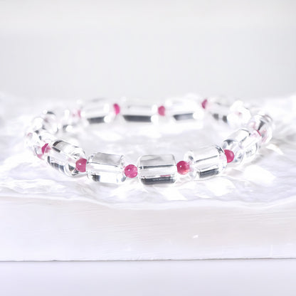 Clear Quartz Bracelet｜Whispers of Light & Love （11*8.5mm）