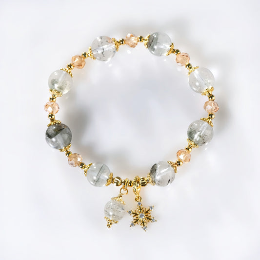 Guided by Light | Green Phantom Quartz Dream Bracelet(8mm)