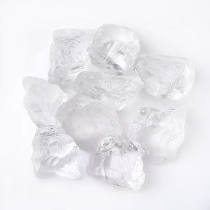 Natürlicher weißer Quarz-Rohkristall | Energiereinigung und -klärung (100 g)
