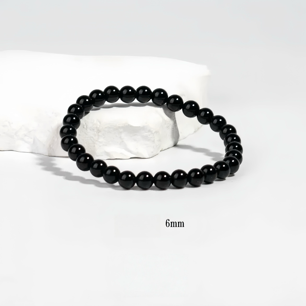 Schutzenergiestein | Obsidian Wächter &amp; Stabilität (8 mm)