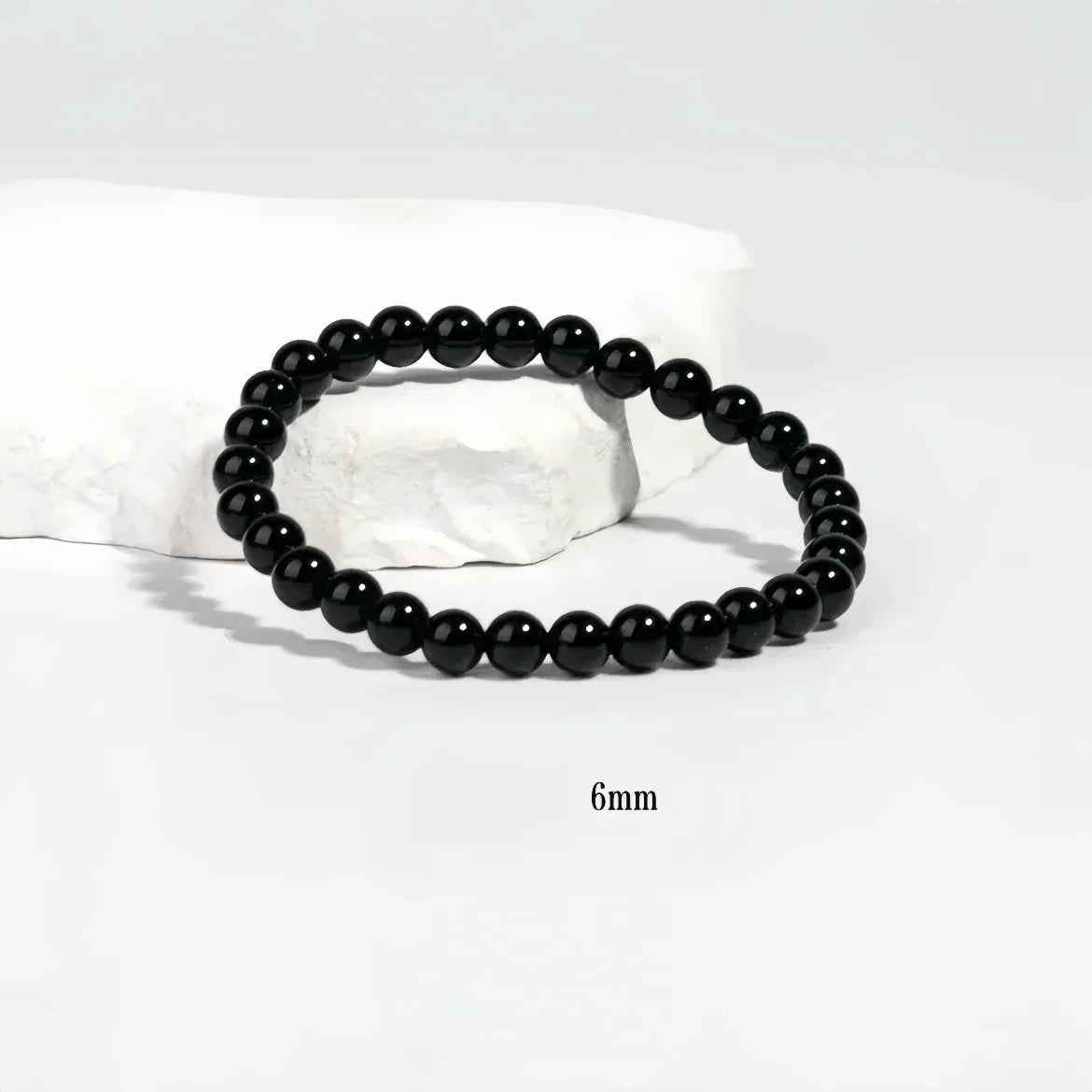 Obsidian Protection Bracelet ｜ Available in Larger Wrist Sizes (6-16MM)