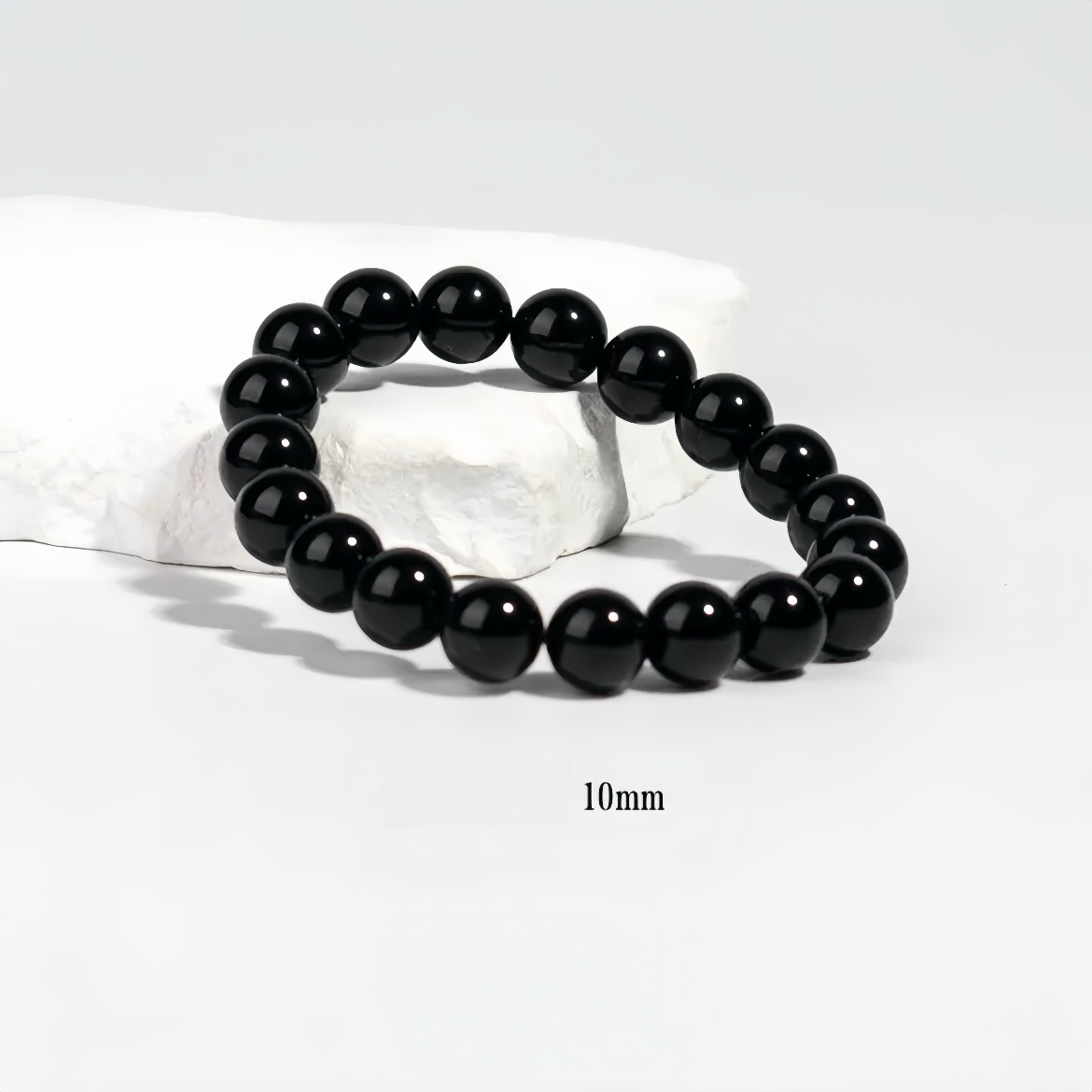 Schutzenergiestein | Obsidian Wächter &amp; Stabilität (8 mm)