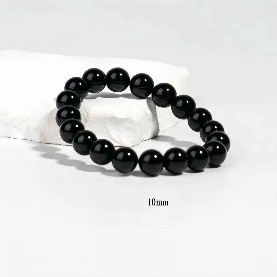 Obsidian Protection Bracelet ｜ Available in Larger Wrist Sizes (6-16MM)