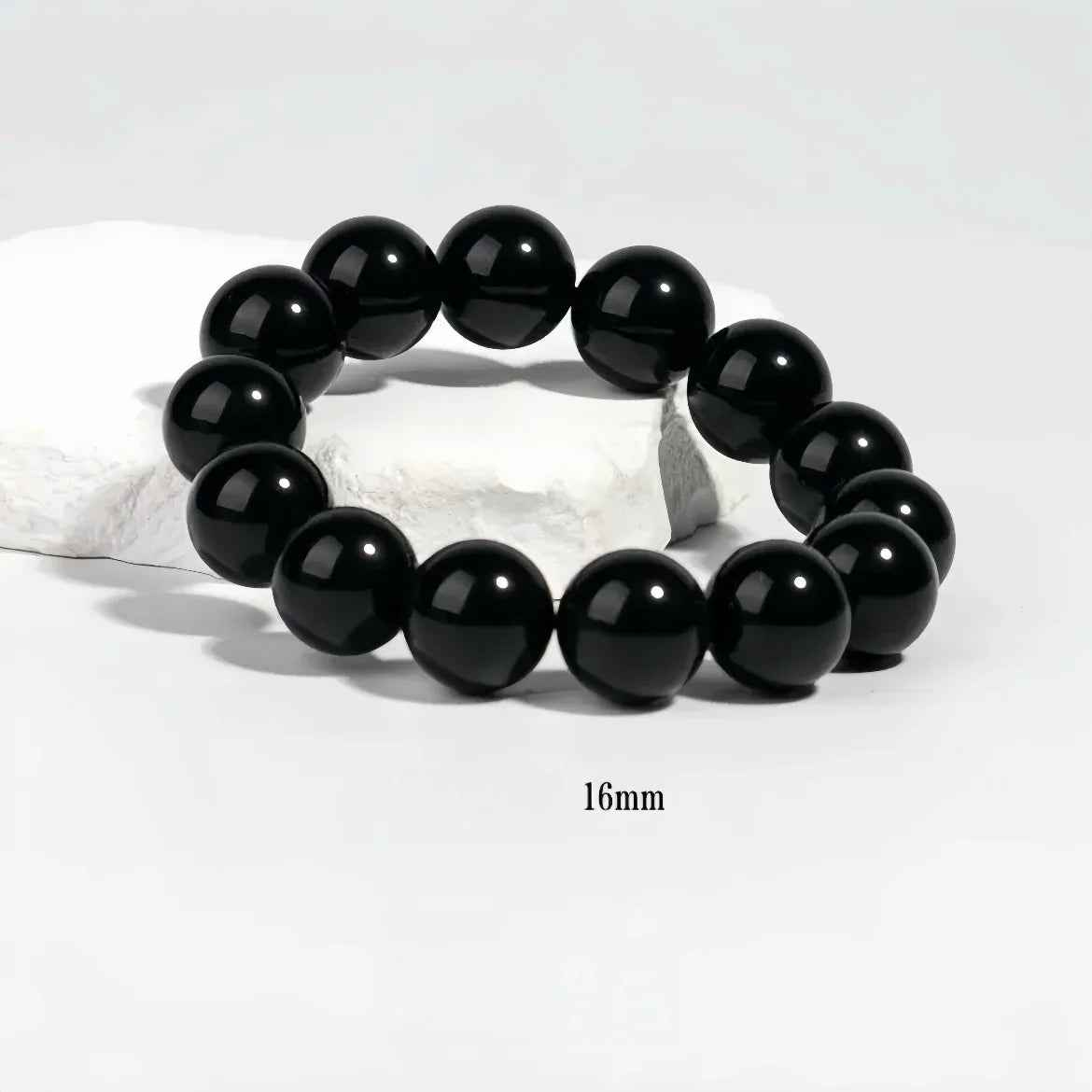Obsidian Protection Bracelet ｜ Available in Larger Wrist Sizes (6-16MM)