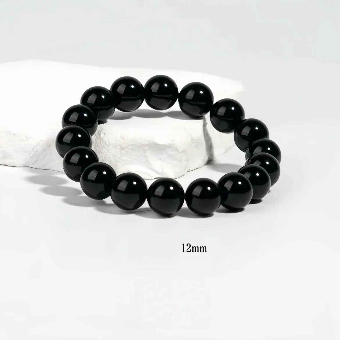 Obsidian Protection Bracelet ｜ Available in Larger Wrist Sizes (6-16MM)