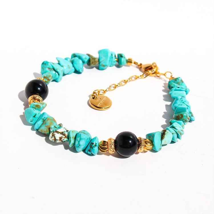 Ocean Series Turquoise Layered Necklace ｜Calm & Protection