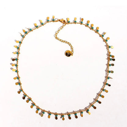 Ocean Series Turquoise Layered Necklace ｜Calm & Protection