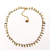 Ocean Series Turquoise Layered Necklace ｜Calm & Protection - MOONQUIET