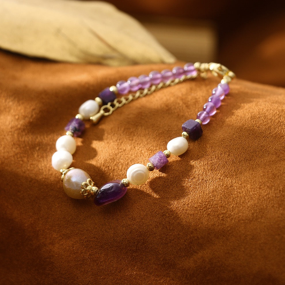 Amethyst Serenity Bracelet | Spiritual Clarity