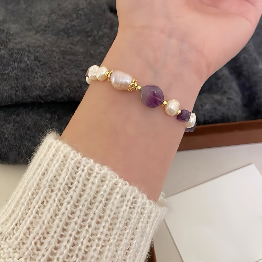 Amethyst Serenity Bracelet | Spiritual Clarity