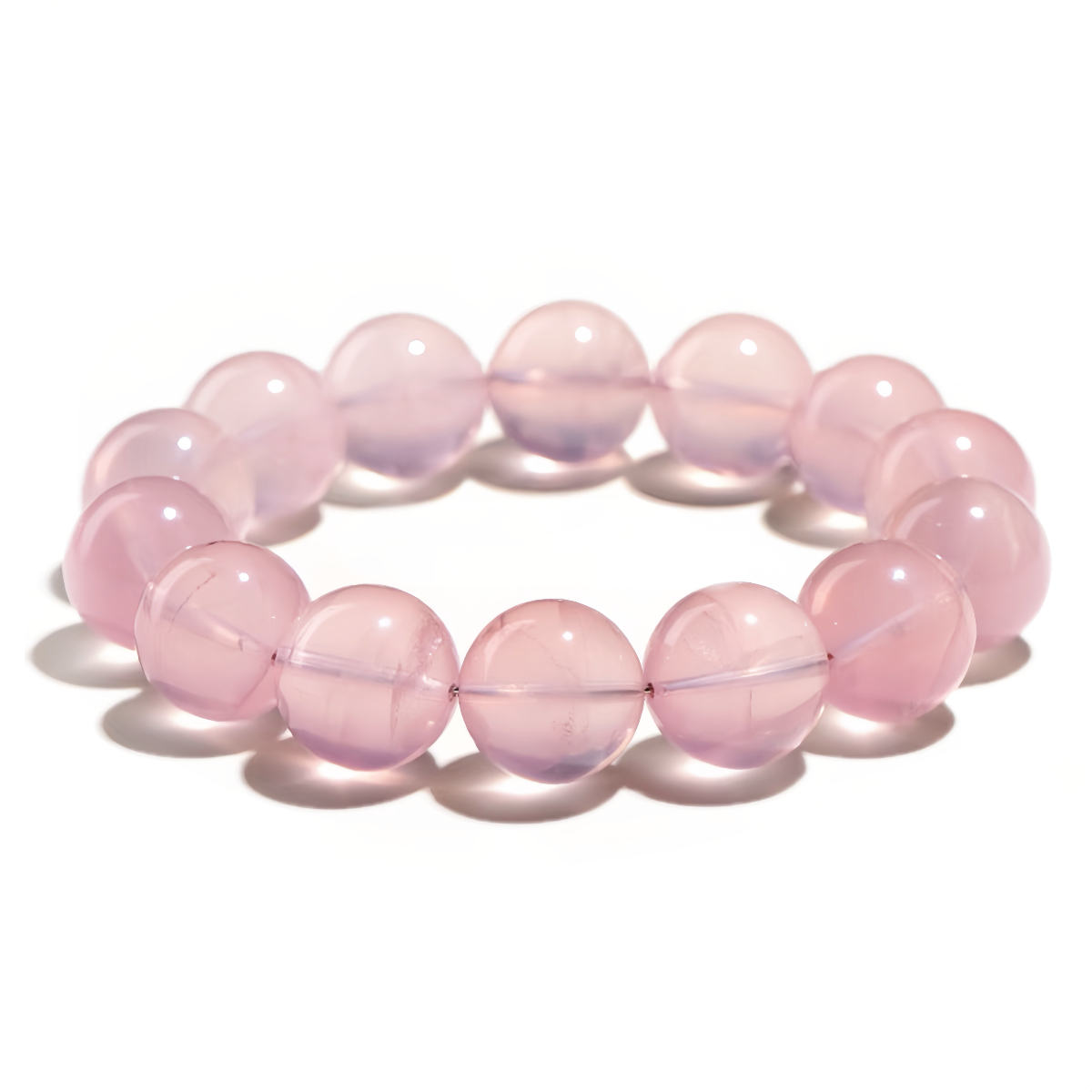Star Rose Quartz Bracelet | Heart Healing & Love Attraction（8-12mm）