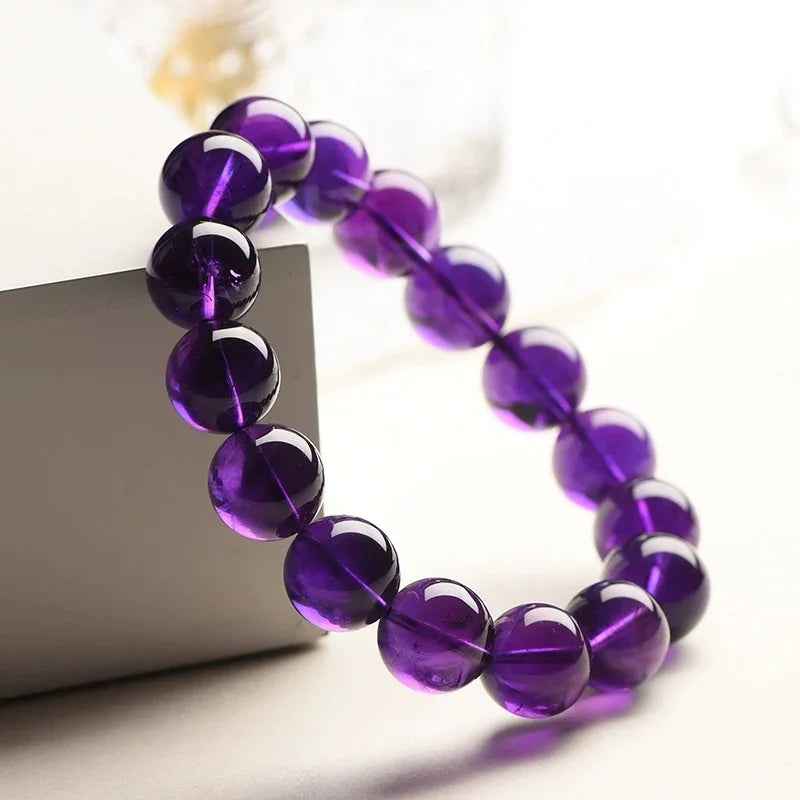Amethyst Bracelet | Intuition Boost (8-10mm)