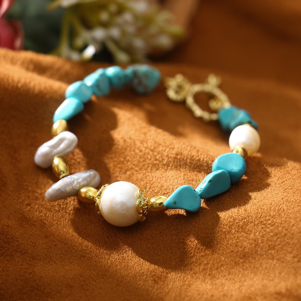 Turquoise Intention Bracelet | Protection &Expression