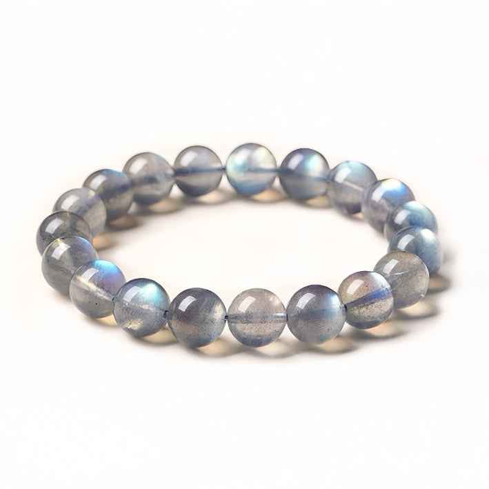 Gray Moonstone Bracelet ｜The Stone of Transformation（8mm）