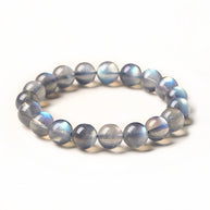 Gray Moonstone Bracelet ｜The Stone of Transformation（8mm） - MOONQUIET