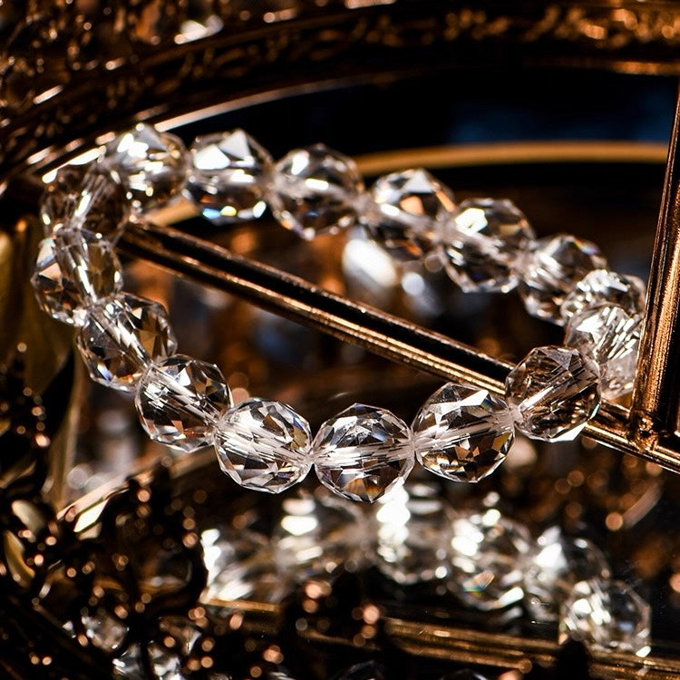 Diamond-Cut Crystal Bracelets -Multiple Styles(8mm)