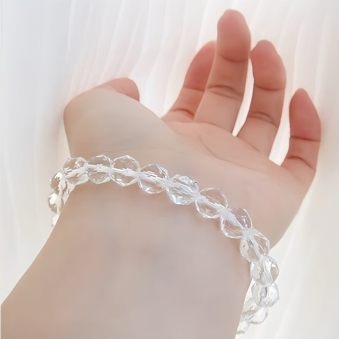 Diamond-Cut Crystal Bracelets -Multiple Styles(8mm)