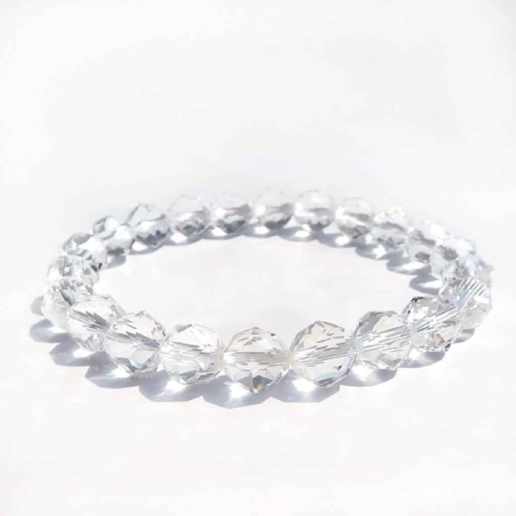 Diamond-Cut Crystal Bracelets -Multiple Styles(8mm)