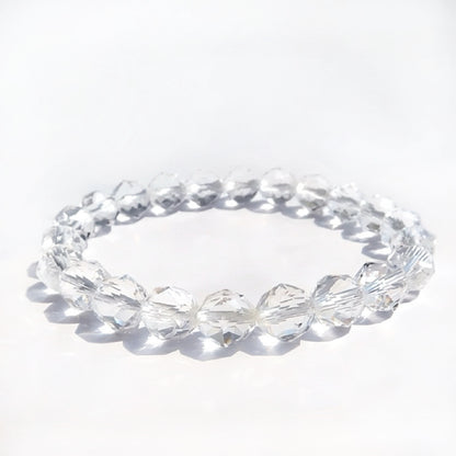 Diamond-Cut Crystal Bracelets -Multiple Styles(8mm)