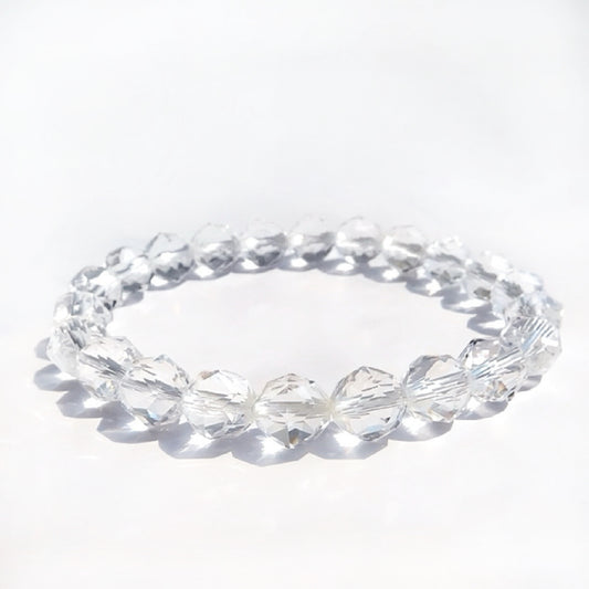 Diamond-Cut Crystal Bracelets -Multiple Styles(8mm)