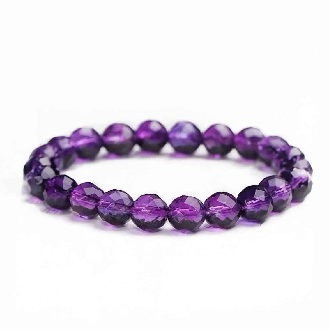 Diamond-Cut Crystal Bracelets -Multiple Styles(8mm)