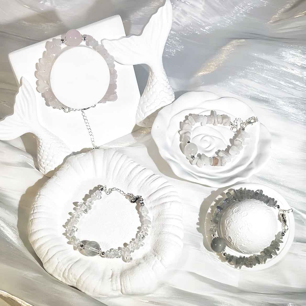 Fortune Bead Crystal Healing Bracelet(Adjustable Size)