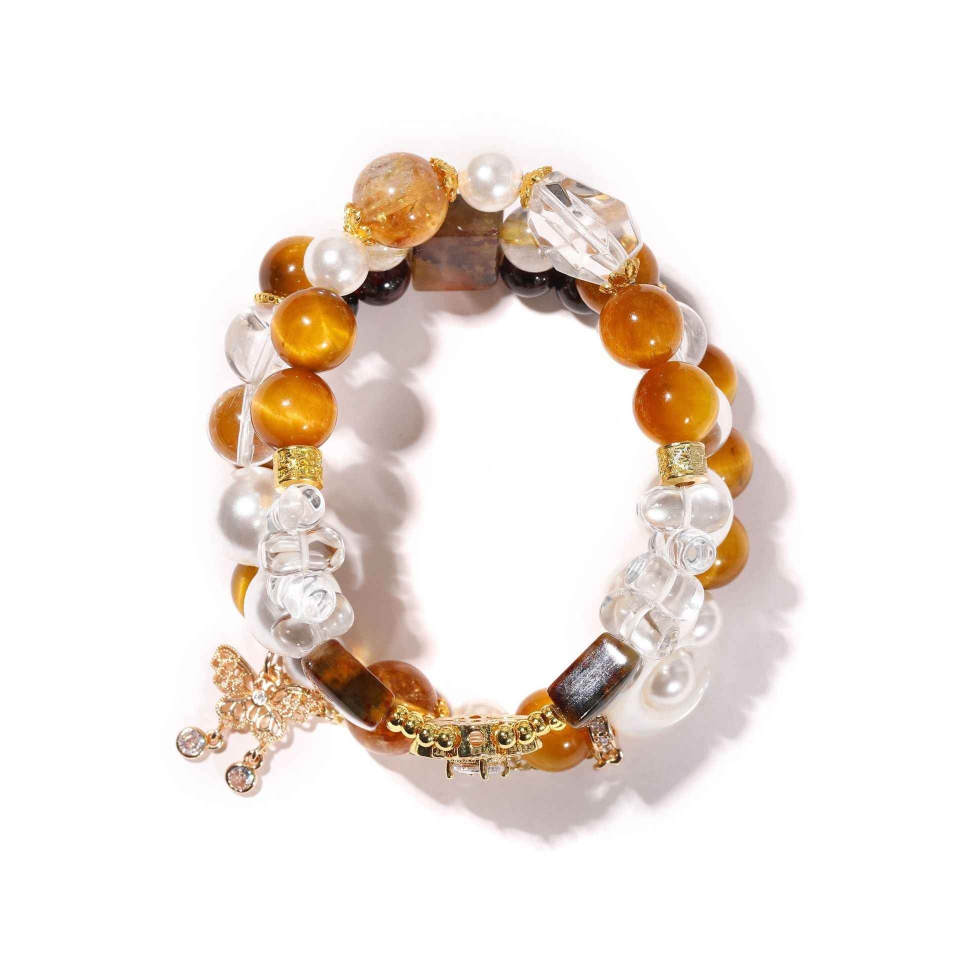 Abundance Flow|Multi-Layer Energy Bracelet Tiger’s Eye Pietersite