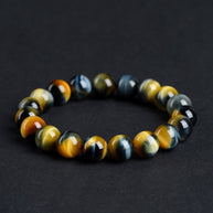 Confidence and courage boost|Dream Tiger’s Eye Bracelet(8-12mm) - MOONQUIET