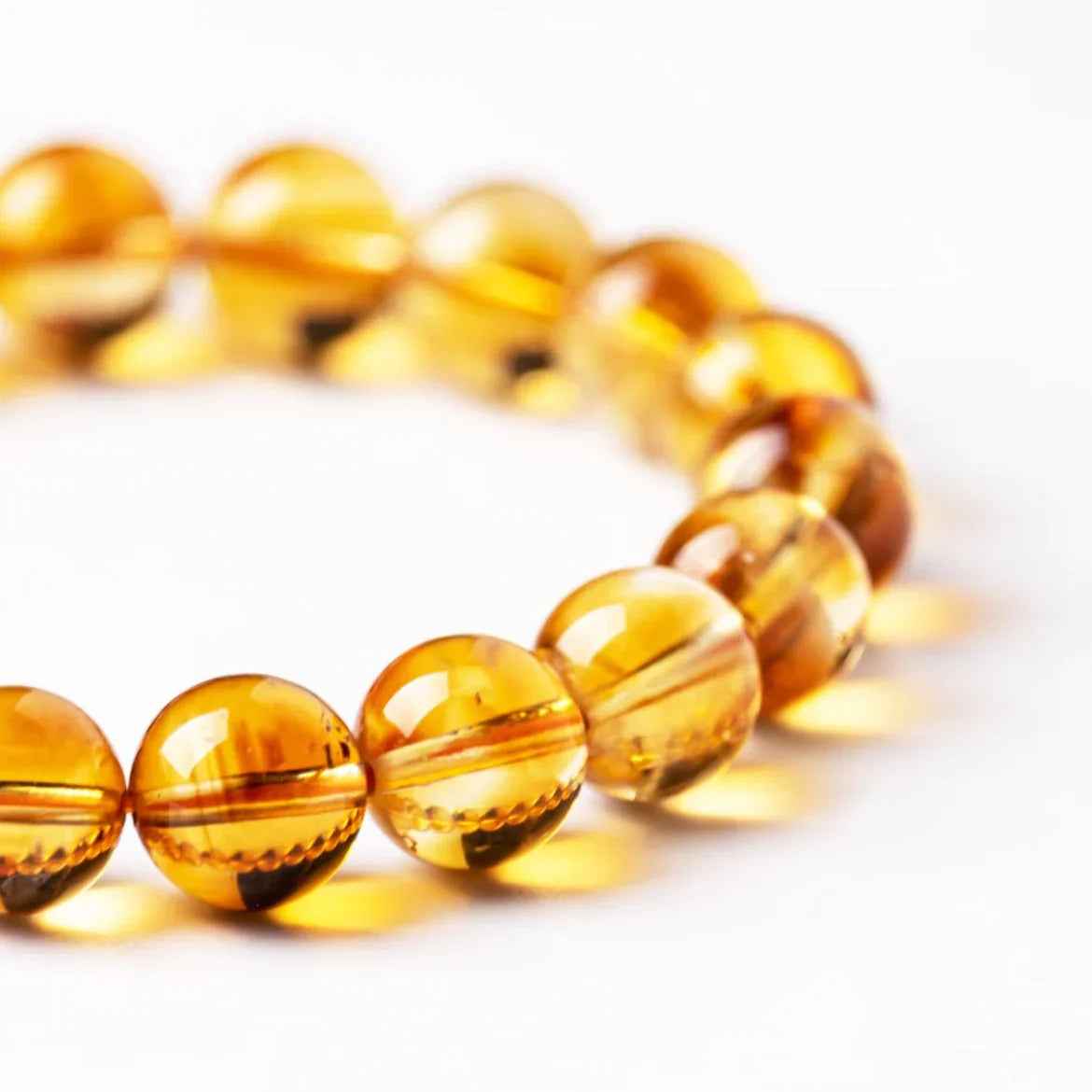 Wealth Energy Crystal | Yellow Elestial Quartz Prosperity & Success (7-12mm)