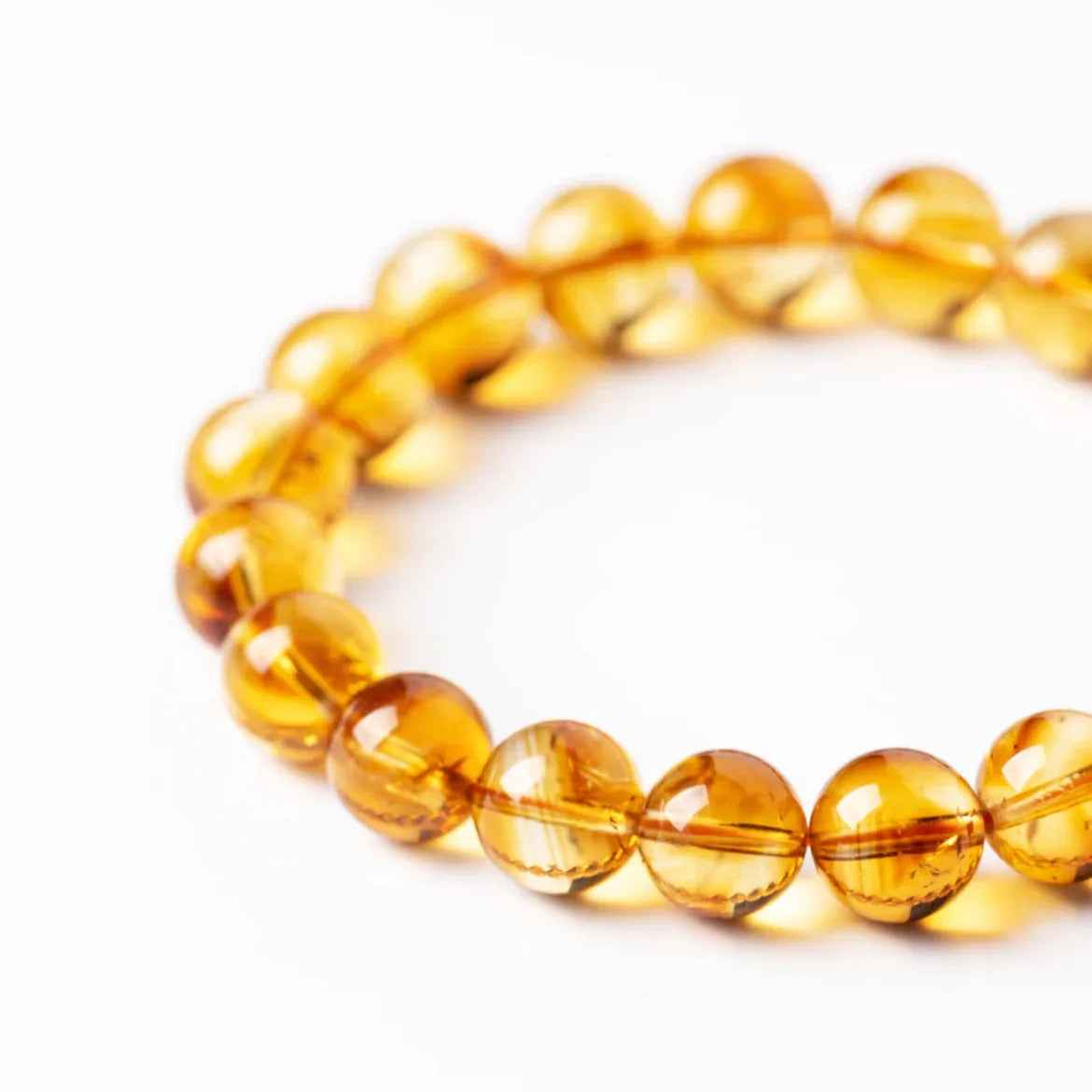 Wealth Energy Crystal | Yellow Elestial Quartz Prosperity & Success (7-12mm)