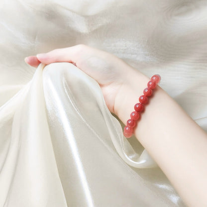 Sunset Glow ｜Yanyuan Agate Gradient Bracelet（8-10mm）