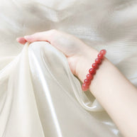 Sunset Glow ｜Yanyuan Agate Gradient Bracelet（8-10mm） - MOONQUIET