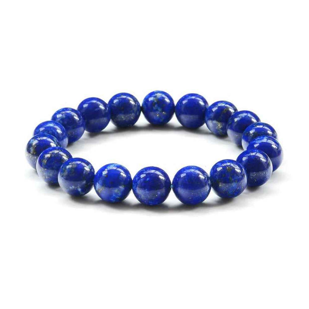 Lapis Lazuli Bracelet – Stone of Wisdom & Truth（8-12mm）