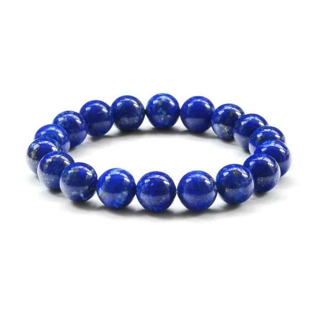 Lapis Lazuli Bracelet – Stone of Wisdom & Truth（8-12mm）