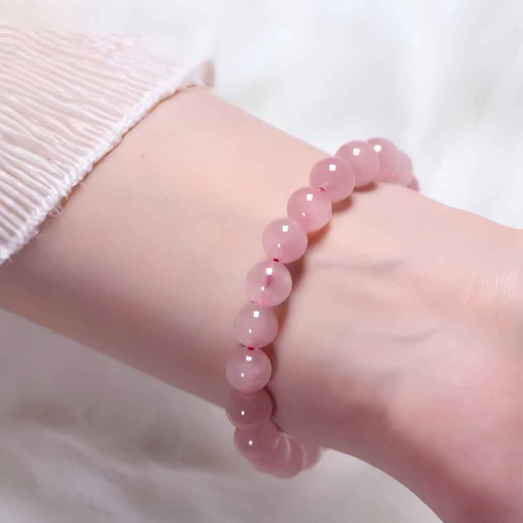 Lover’s Glow ｜ Rose Quartz Bracelet（6-14mm）