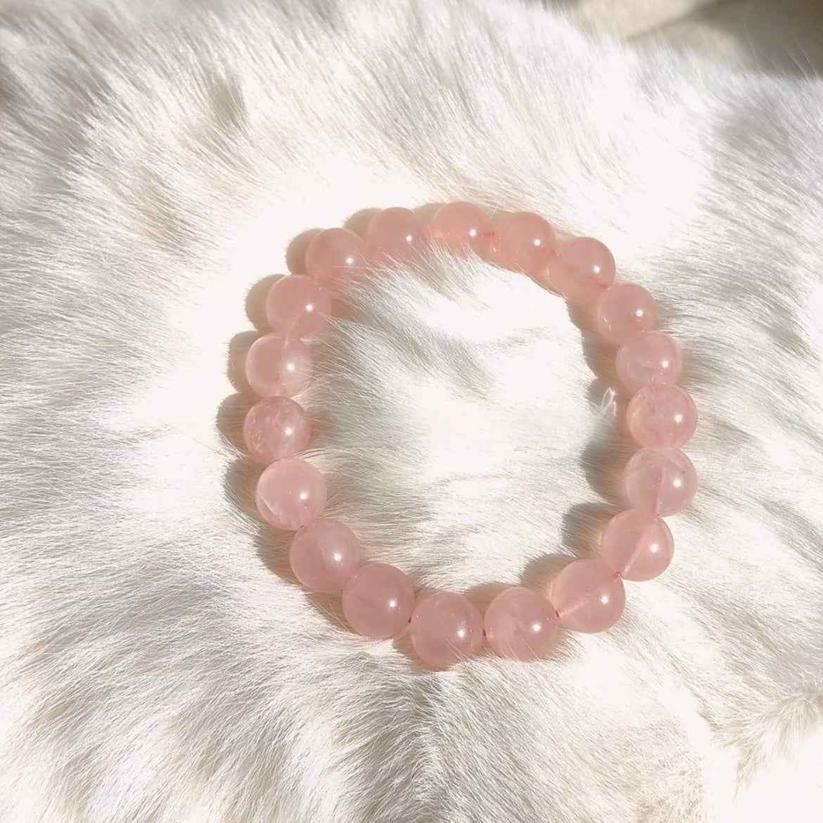 Lover’s Glow ｜ Rose Quartz Bracelet（6-14mm）