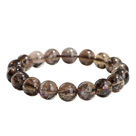Smoky Azeztulite Bracelet ｜ Grounding & Clarity（8-11mm）
