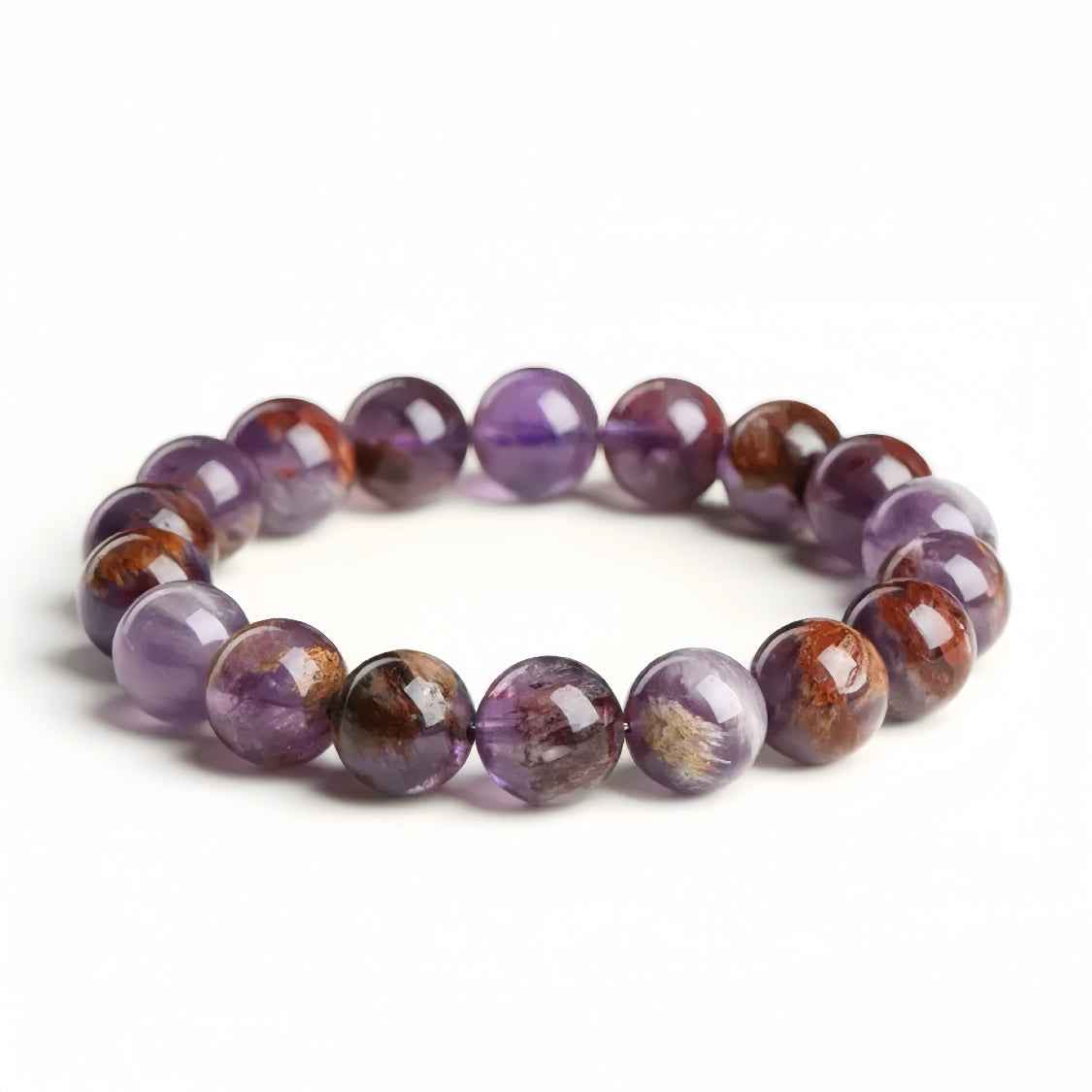 Phantom Amethyst Bracelet ｜ Insight & Intuition（7-10mm）