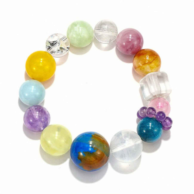 Earth Agate Chakra Bracelet ｜ Balance · Healing · Protection（12mm）