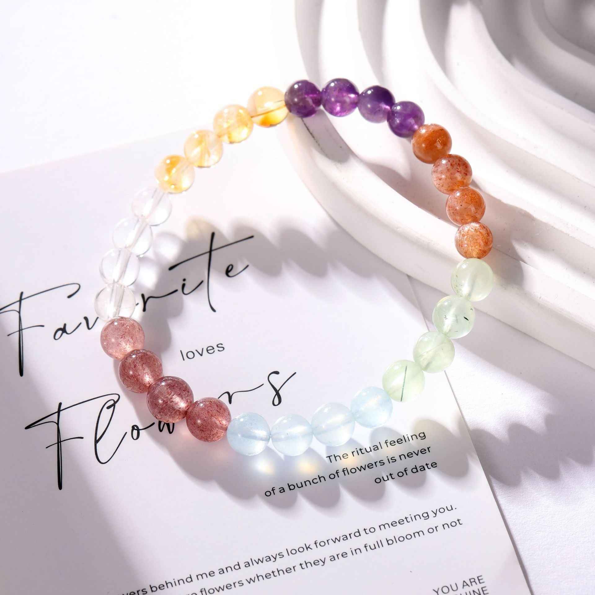 7 Chakra Healing Bracelet ｜ Harmony & Protection(6mm)