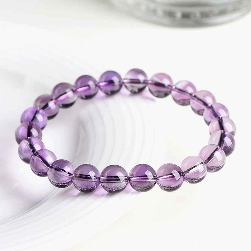 Light Amethyst Bracelet– Gentle Energy for Peace of Mind(7-11mm)