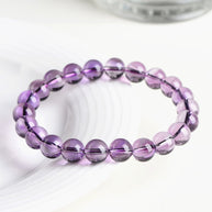 Light Amethyst Bracelet– Gentle Energy for Peace of Mind(7-11mm)