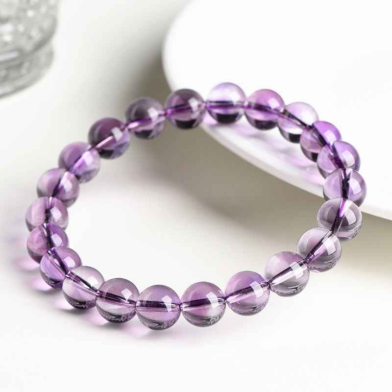 Light Amethyst Bracelet– Gentle Energy for Peace of Mind(7-11mm)