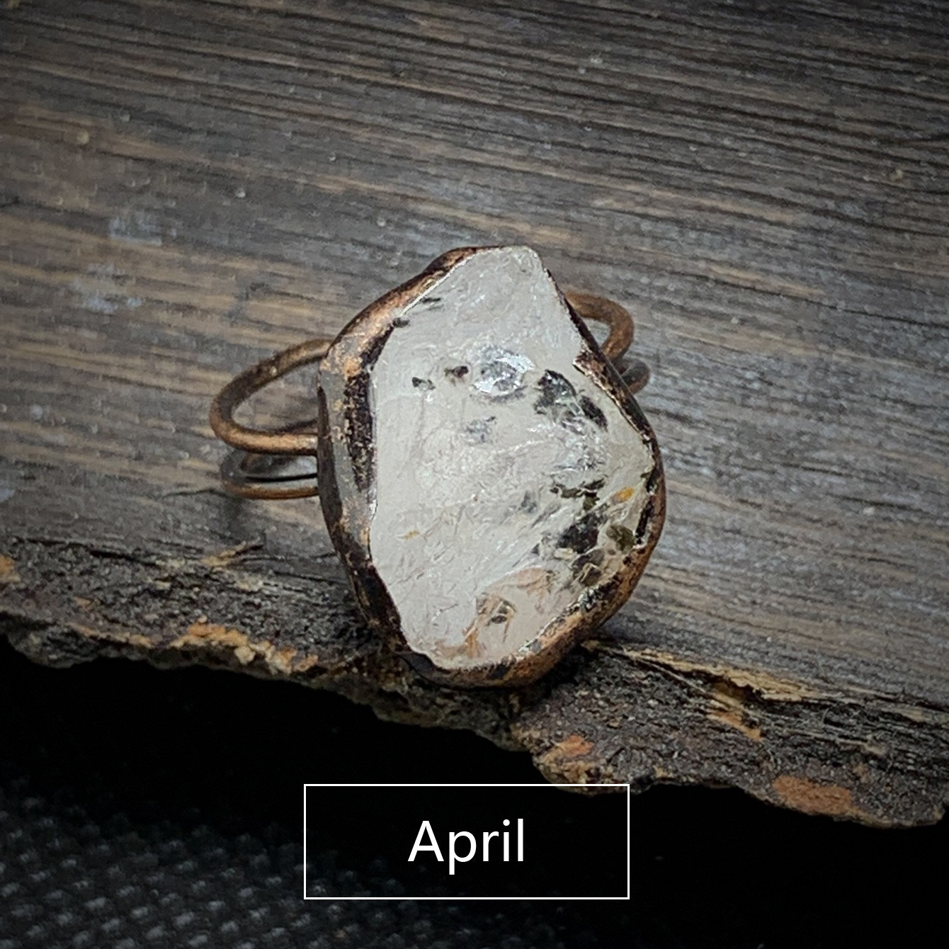 Clear Quartz Ring for spiritual growth
